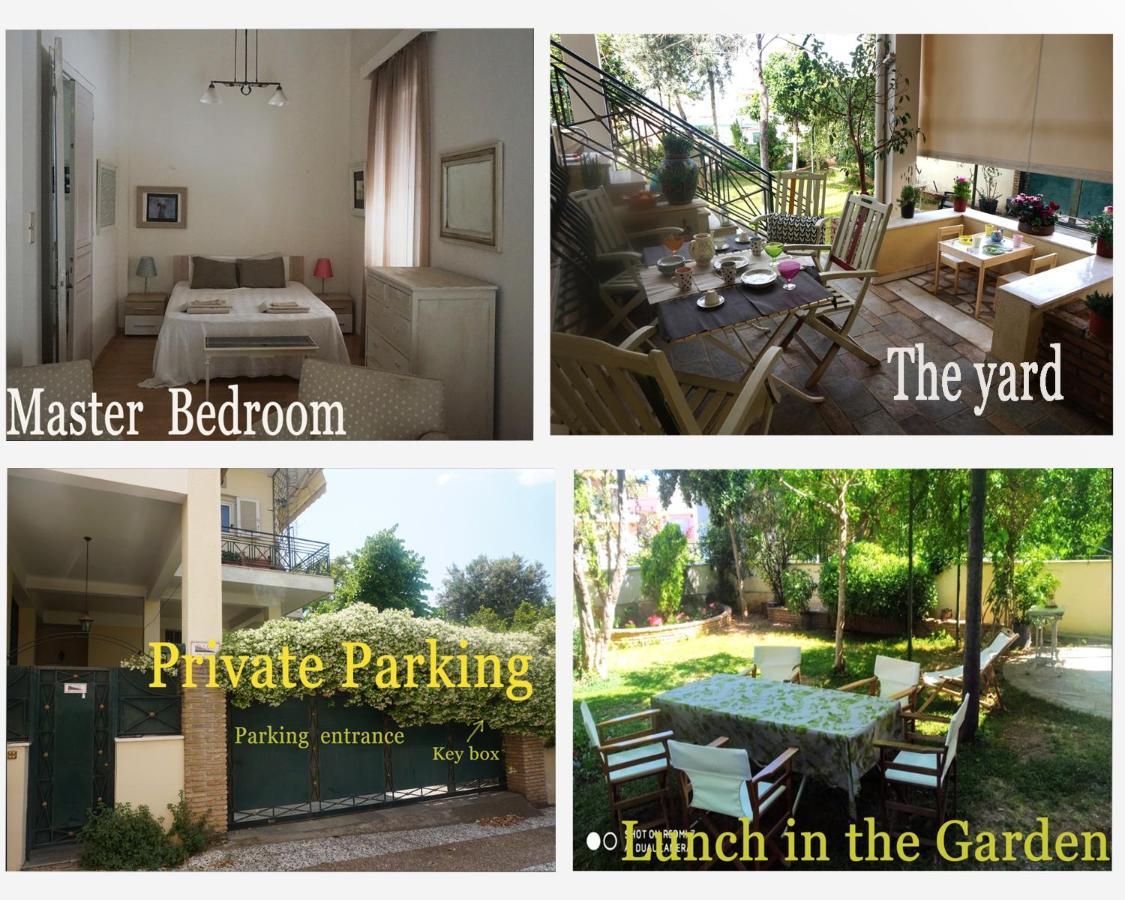 Apartmán Independent Entrance Apt - 130M2 - Garden - Private Parking Atény Exteriér fotografie