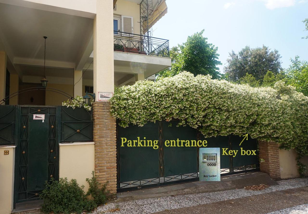 Apartmán Independent Entrance Apt - 130M2 - Garden - Private Parking Atény Exteriér fotografie